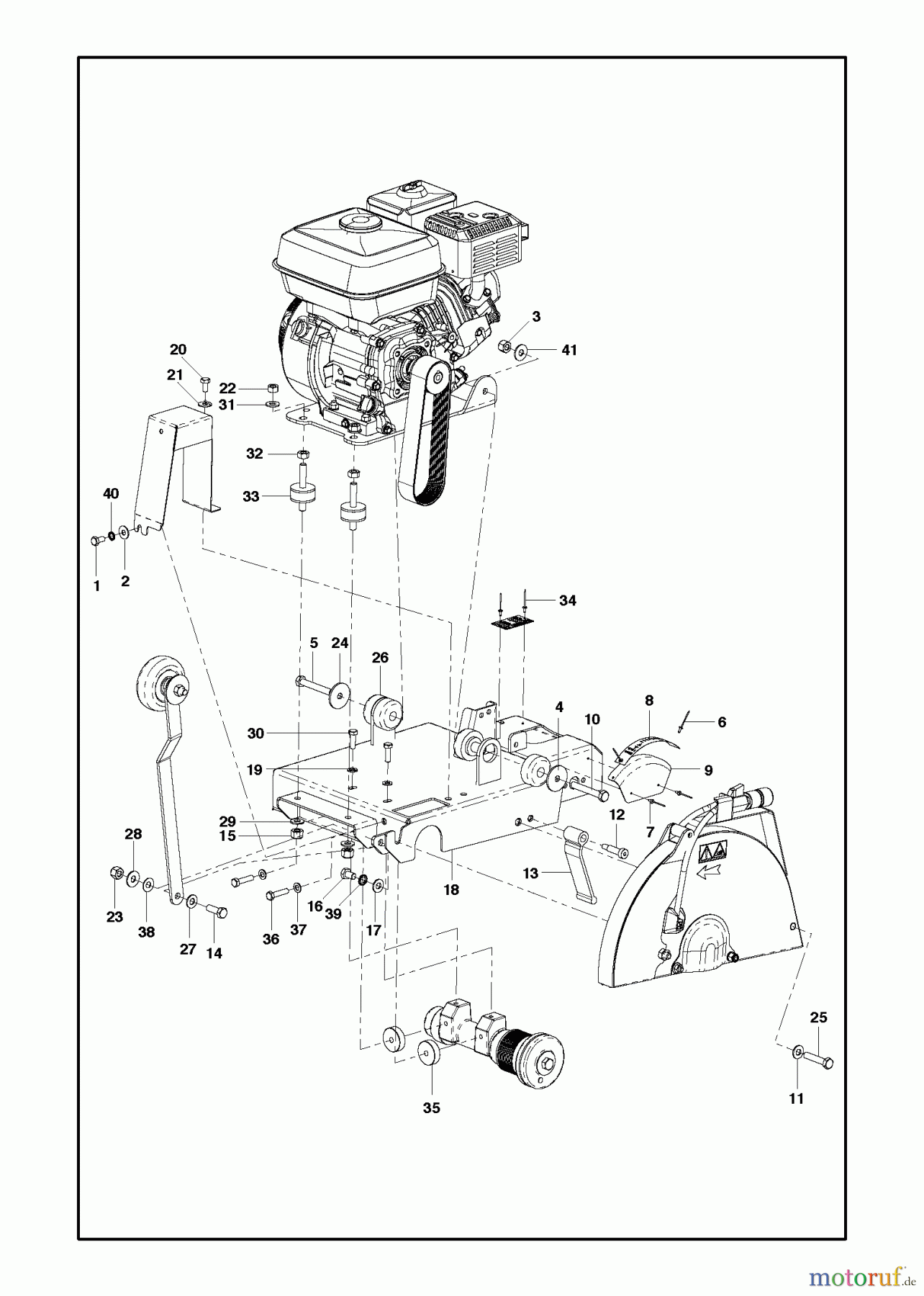 Trennschneider, Floor FS309, 2013-11 CUTTING BRIDGE