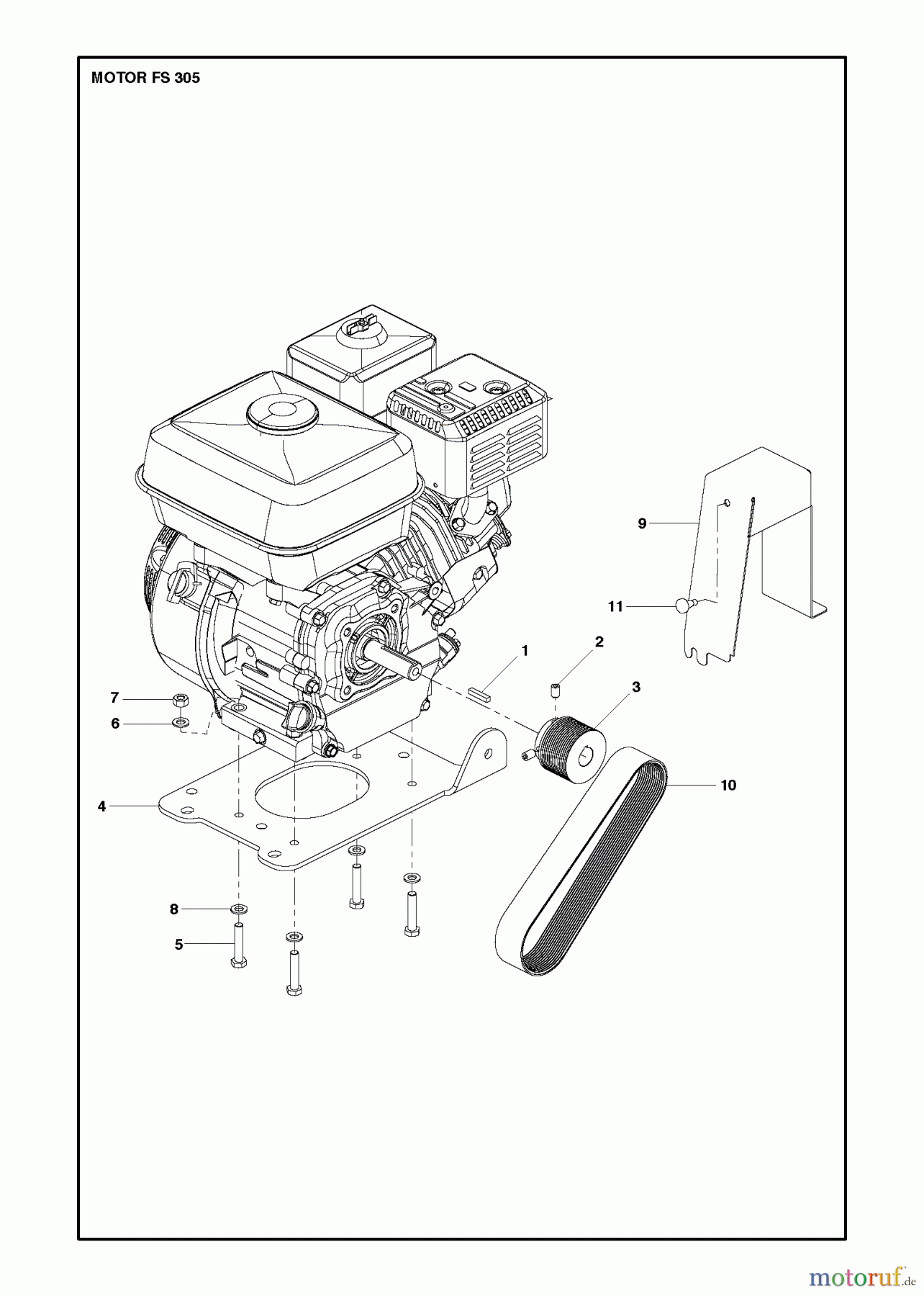 Trennschneider, Floor FS305, 2013-11 MOTOR