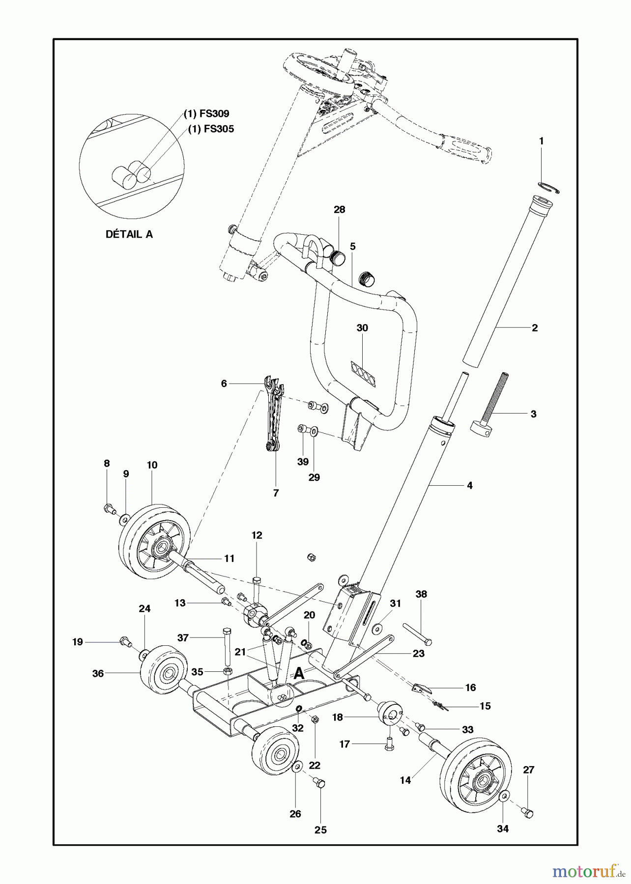 Trennschneider, Floor FS305, 2013-11 TROLLEY