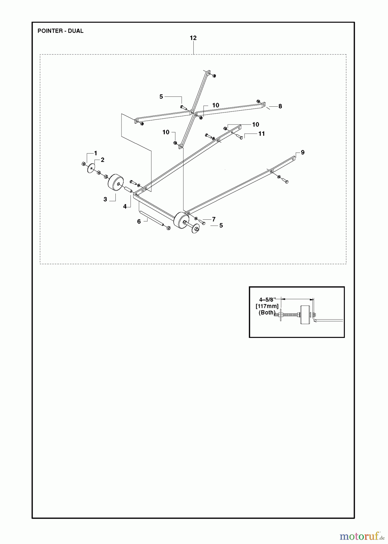  Trennschneider, Floor FS513/FS520/FS524, Valid to machines FS520-2149 and FS 524-1629, 2007-08 to 2011-02 POINTER - DUAL