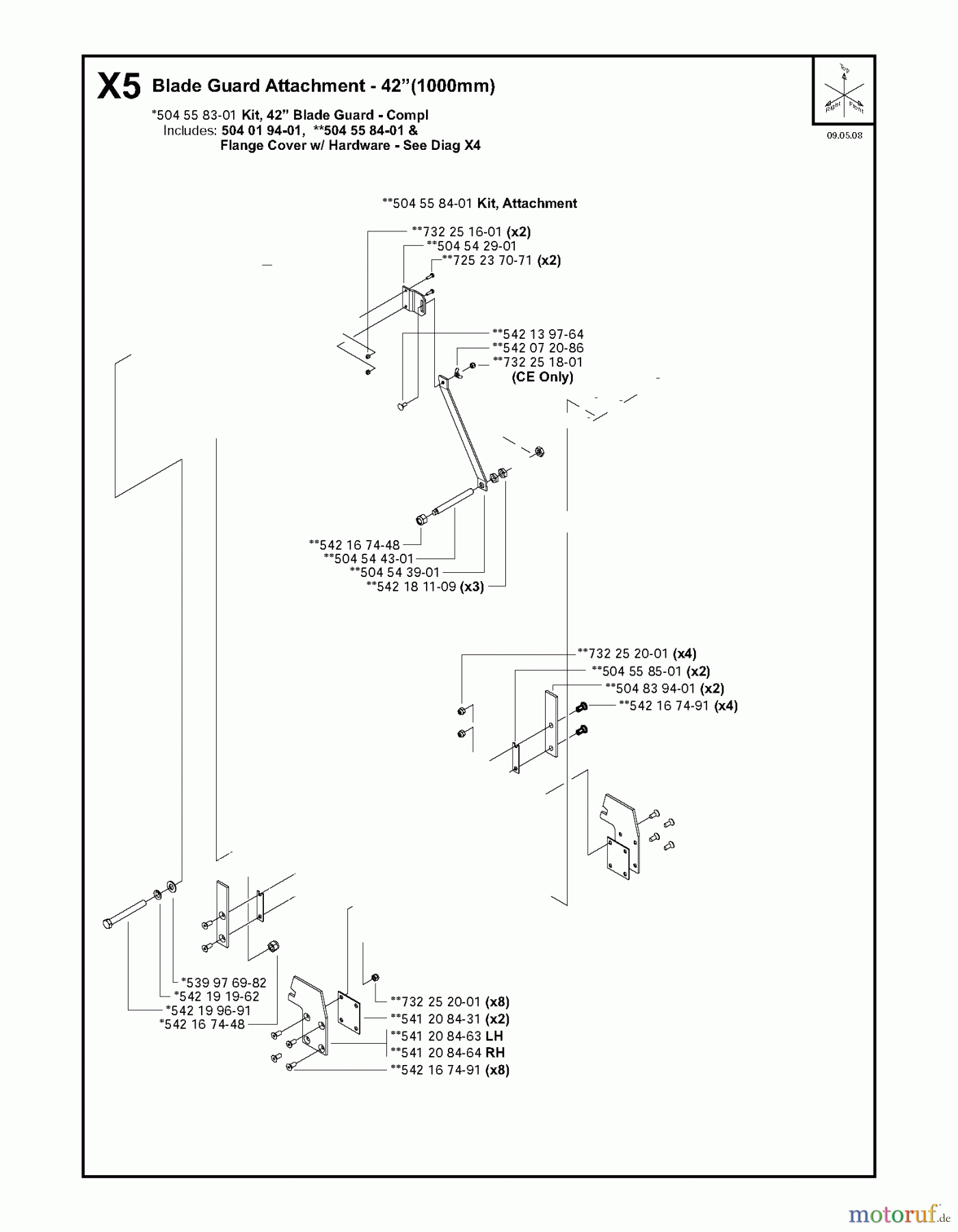  Trennschneider, Floor FS6600 D, 2008-37 Blade Guard Attachment - 42?
