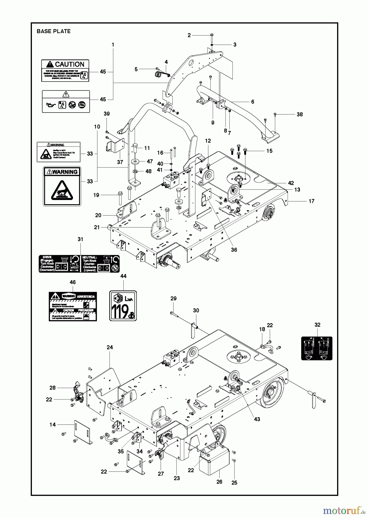 Trennschneider, Floor FS7000, 2014-05 BASE PLATE