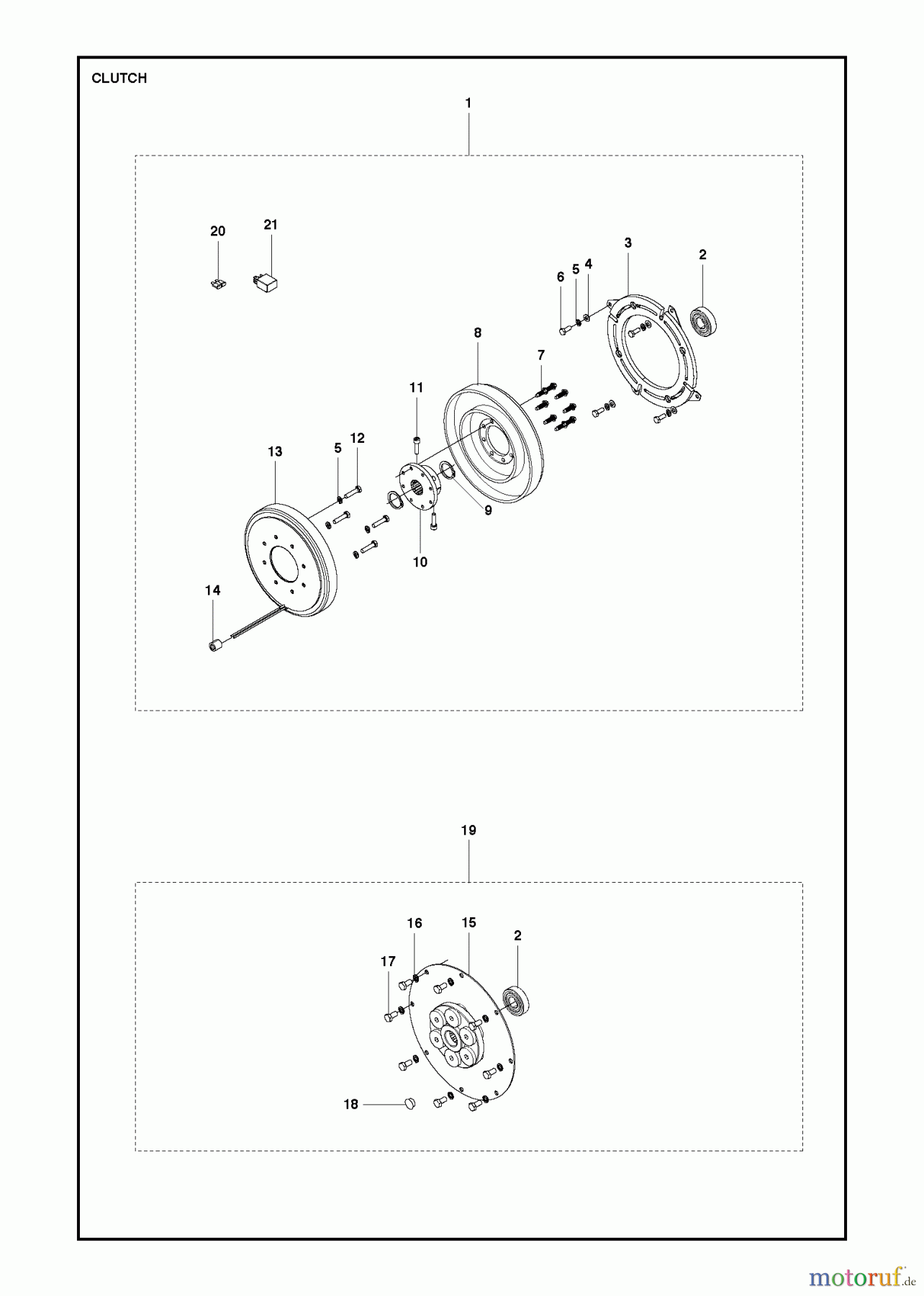 Trennschneider, Floor FS7000, 2014-05 CLUTCH