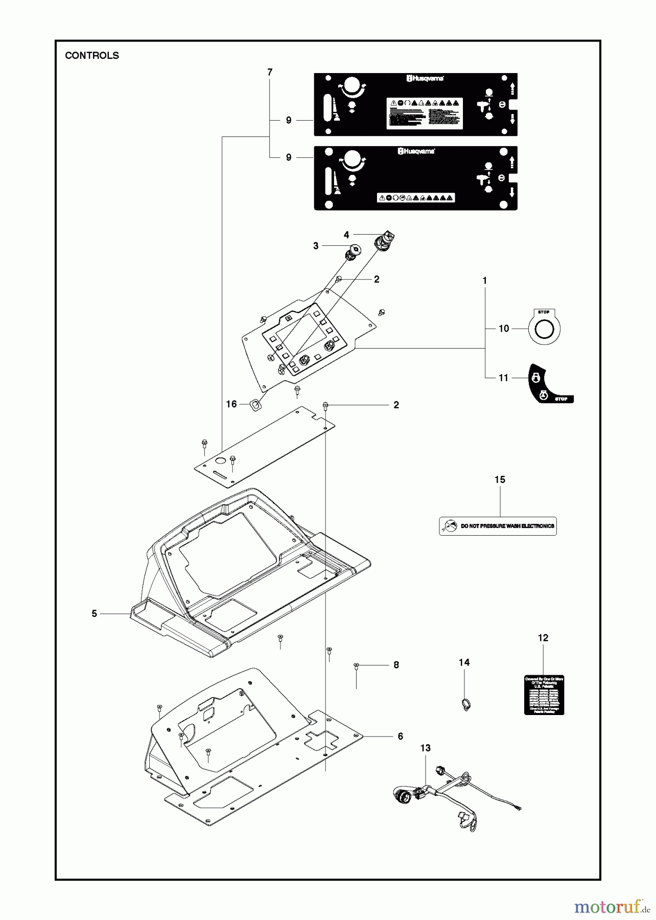 Trennschneider, Floor FS7000, 2014-05 CONTROLS