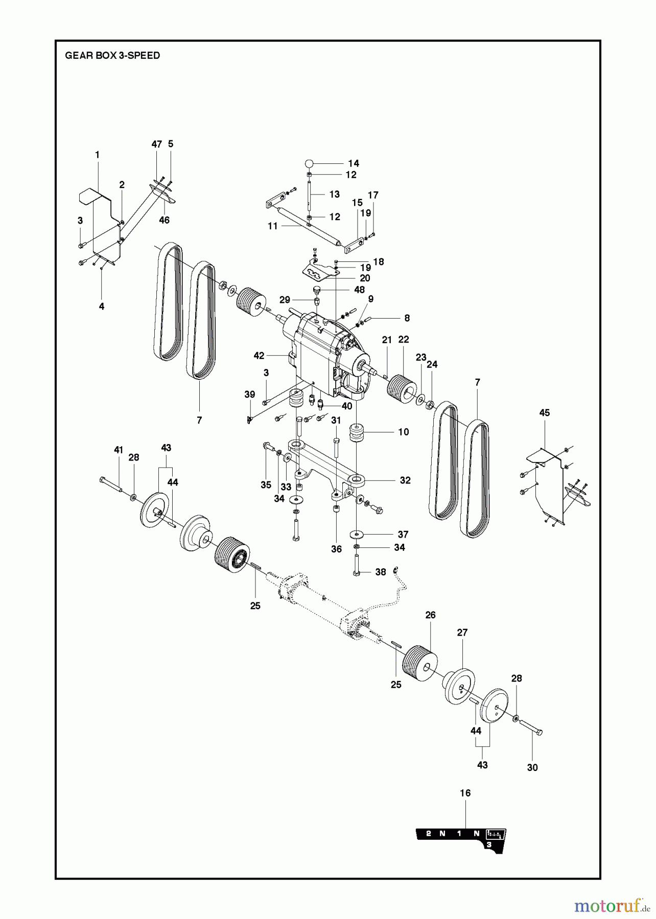 Trennschneider, Floor FS7000, 2014-05 GEAR BOX #1