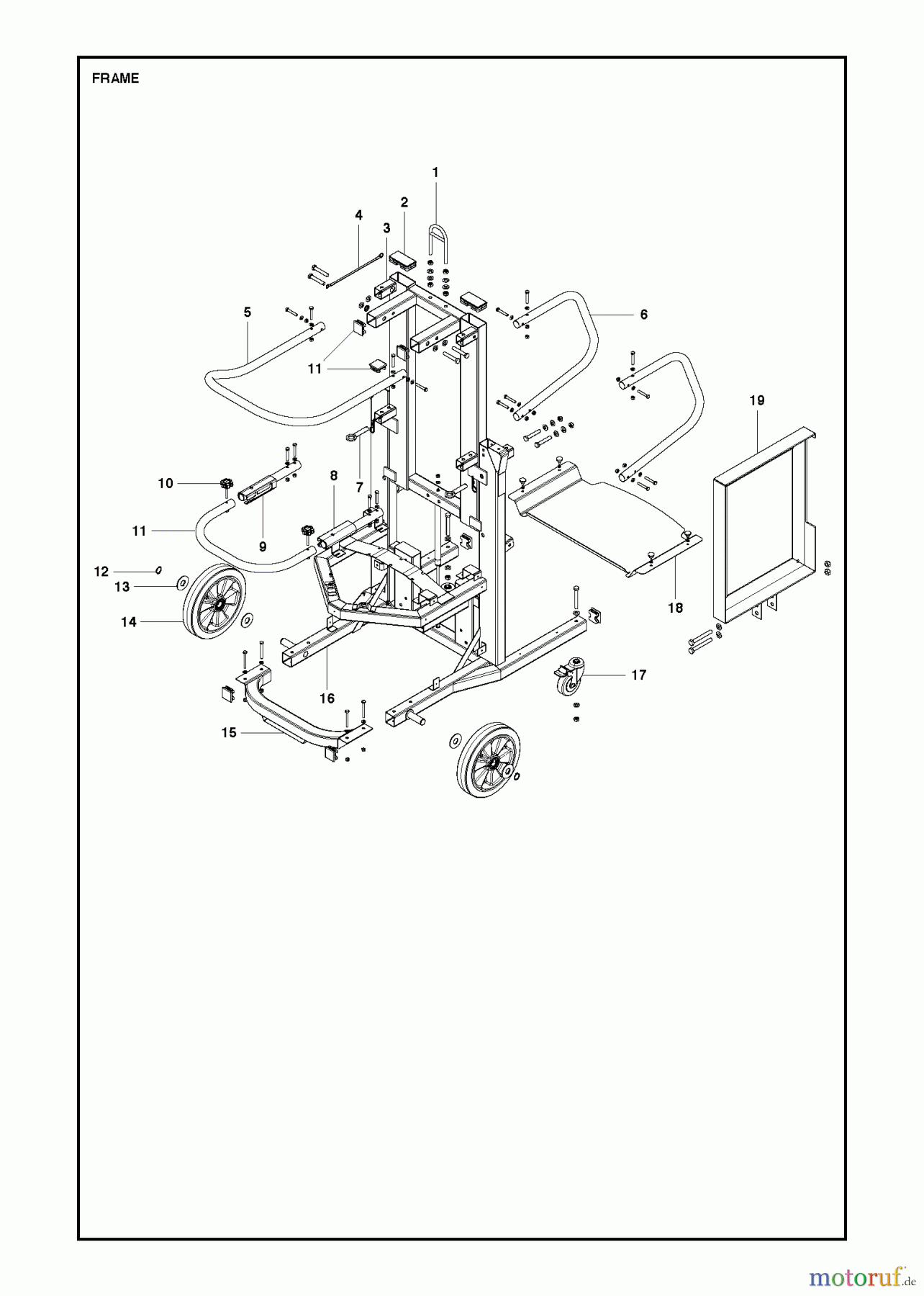  Oberflächenvorbereitungs Einheiten DC 6000, 2014-03 FRAME