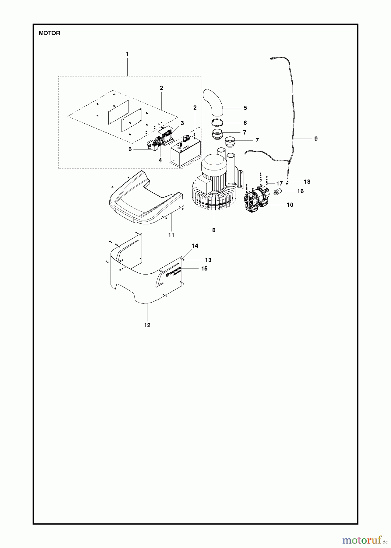  Oberflächenvorbereitungs Einheiten DC 6000, 2014-03 MOTOR