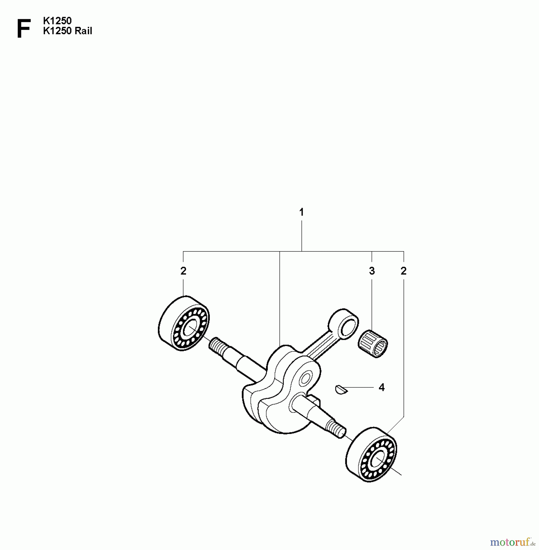  Trennschneider, Cut-Off K1250 RAIL, 2008-01 CRANKCASE #1