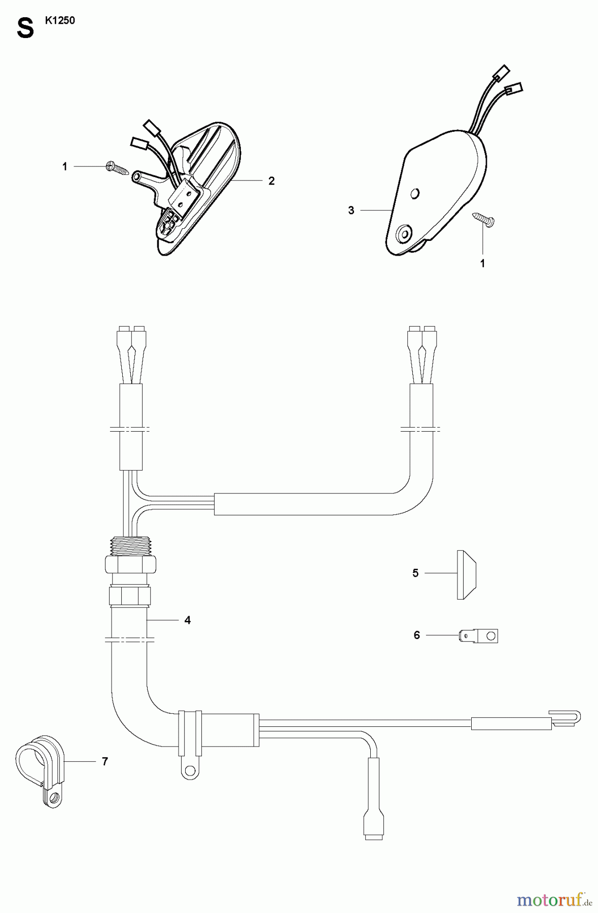  Trennschneider, Cut-Off K1250, 2007-01 STOP SYSTEM