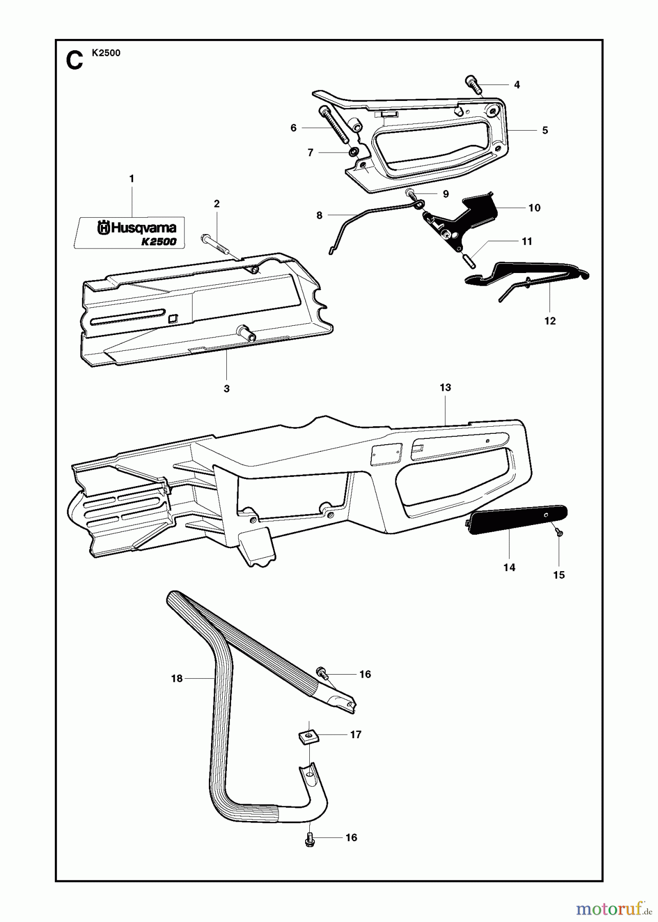  Trennschneider, Cut-Off K2500, 2009-02 CHASSIS & ENCLOSURES