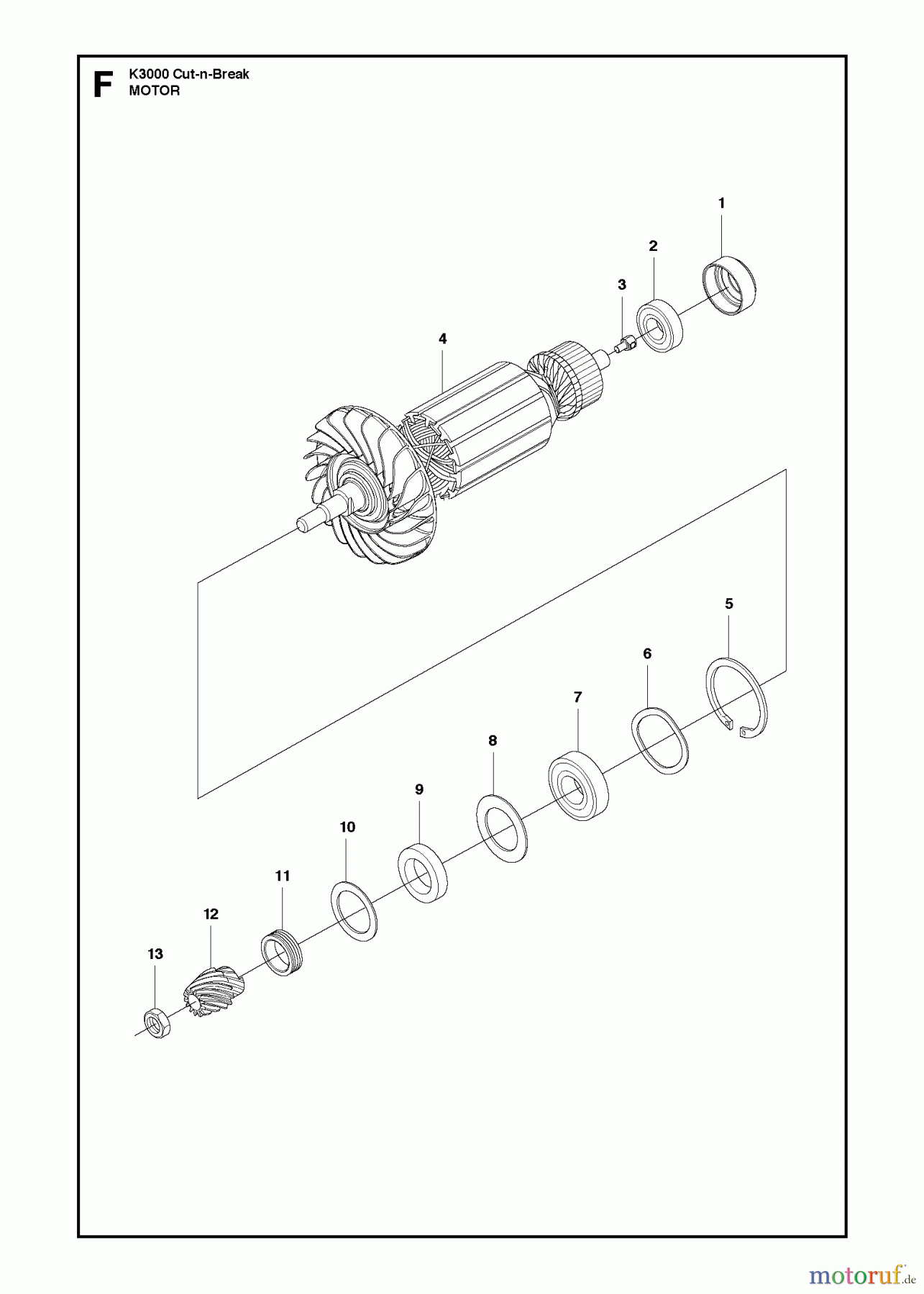  Trennschneider, Cut-Off K3000 Cut-n-Break, 2013-06 MOTOR