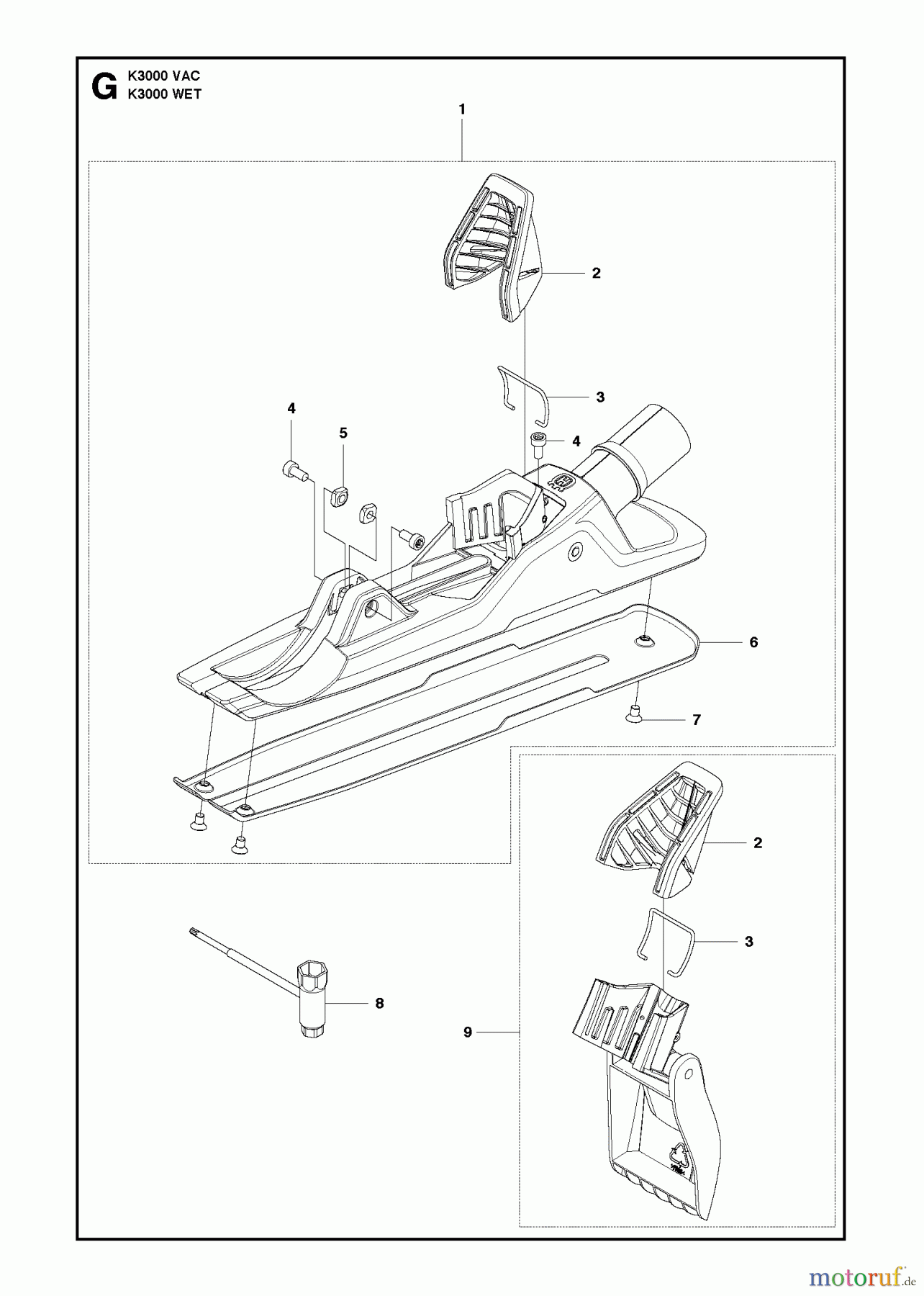  Trennschneider, Cut-Off K3000 VAC, 2012-01 VAC UNIT