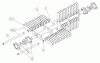 Husqvarna DT 18 (968981007) - Dethatcher (2000-12 & After) Spareparts Flail Blade Reel
