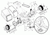 Husqvarna 5521 CHB (954223234) - Walk-Behind Mower (2003-03 & After) Listas de piezas de repuesto y dibujos Drive Assembly