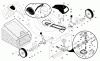 Husqvarna 5521 CHV (96143000105) - Walk-Behind Mower (2006-12 & After) Listas de piezas de repuesto y dibujos Drive Assembly