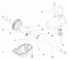 Husqvarna 5521 RS (96143000201) - Walk-Behind Mower (2005-05 & After) Listas de piezas de repuesto y dibujos Gear Case Assmebly