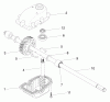 Husqvarna 55R21 HV (96143000502) - Walk-Behind Mower (2006-02 & After) Listas de piezas de repuesto y dibujos Gear Case Assembly