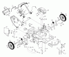 Husqvarna 56 DHS (954069101A) - Walk-Behind Mower (1995-04 & After) Listas de piezas de repuesto y dibujos General Assembly
