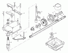 Husqvarna 56 HST (954140040A) - Walk-Behind Mower (1997-07 & After) Listas de piezas de repuesto y dibujos Gear Case Assembly
