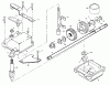 Husqvarna 56 SF (954077101A) - Walk-Behind Mower (1995-10 & After) Listas de piezas de repuesto y dibujos Gear Case Assembly