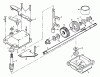 Husqvarna 56 SF (954140035A) - Walk-Behind Mower (1996-10 & After) Listas de piezas de repuesto y dibujos Gear Case Assembly PN 532702511