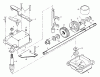 Husqvarna 56 SFE (954065401C) - Walk-Behind Mower (1995-04 & After) Listas de piezas de repuesto y dibujos Gear Case Assembly P/N 532702510 - 53702511