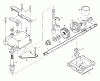 Husqvarna 56 SFE (954076401A) - Walk-Behind Mower (1995-09 & After) Listas de piezas de repuesto y dibujos Gear Case Assembly P/N 532702511