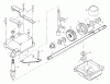 Husqvarna 6522 CHB (954222725) - Walk-Behind Mower (2001-10 & After) Listas de piezas de repuesto y dibujos Gear Case Assembly P/N 532702511