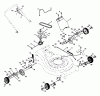 Husqvarna 6522 RRA (954222732) - Walk-Behind Mower (2000-01 & After) Listas de piezas de repuesto y dibujos Repair Parts (B)