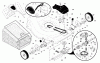 Husqvarna 6522 SH (96143000903) - Walk-Behind Mower (2006-01 & After) Listas de piezas de repuesto y dibujos Drive Assembly