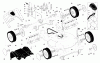 Husqvarna 67521 HV (96143001000) - Walk-Behind Mower (2005-01 & After) Listas de piezas de repuesto y dibujos Drive Assembly