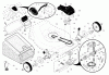 Husqvarna 67522 ES (96143001200) - Walk-Behind Mower (2006-03 & After) Listas de piezas de repuesto y dibujos Drive Assembly