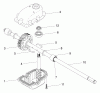 Husqvarna 70R21 HV (96143001400) - Walk-Behind Mower (2006-05 & After) Listas de piezas de repuesto y dibujos Gear Case Assembly - PN 532188294