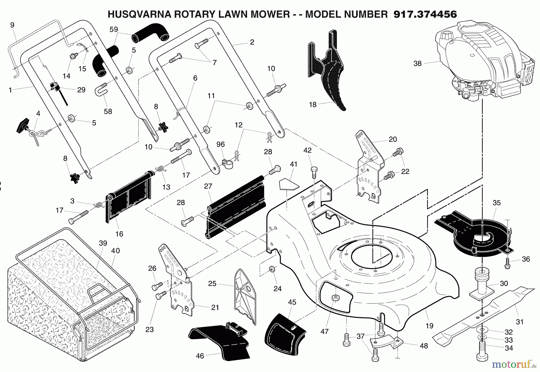  Husqvarna Rasenmäher 917.374456 - Husqvarna 21