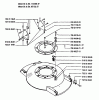 Husqvarna Master Pro 4 T - Walk-Behind Mower (1990-01 & After) Listas de piezas de repuesto y dibujos Frame Assembly
