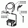 Husqvarna Royal 53 SE - Walk-Behind Mower (1992-05 & After) Listas de piezas de repuesto y dibujos Ignition Switch