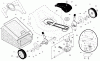Husqvarna XT 721F (961430059) - Walk-Behind Mower (2009-12 & After) Listas de piezas de repuesto y dibujos Drive