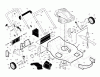 Husqvarna XT722 FE (96143008002) - Walk-Behind Mower (2012-05) Listas de piezas de repuesto y dibujos FRAME ENGINE