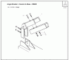 Husqvarna DS800 (504625401) - Drill Stand (2007-12 & After) Listas de piezas de repuesto y dibujos Angel Bracket - Column to Base