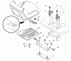 Husqvarna 2748GLS (96043004600) - Lawn Tractor (2008-01 & After) Ersatzteile Seat Assembly