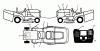 Husqvarna CTH 164T (96051003100) - Lawn Tractor (2011-11 & After) Listas de piezas de repuesto y dibujos DECALS