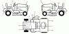 Husqvarna GTH 200 (954140046D) - Garden Tractor (1999-05 & After) Ersatzteile Decals