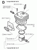 Jonsered 2065 - Chainsaw (1997-11) Ersatzteile CYLINDER PISTON