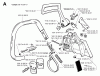 Jonsered 2095 - Chainsaw (2000-06) Ersatzteile CHAIN BRAKE