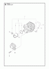 Jonsered CS2125 T - Chainsaw (2009-08) Ersatzteile CYLINDER
