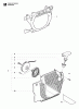 Jonsered CS2153 - Chainsaw (2009-02) Ersatzteile STARTER