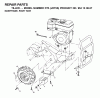 Jonsered RT5 (JRT5S, 954130057) - Rear-Tine Tiller (2002-03) Ersatzteile MAINFRAME RIGHT SIDE