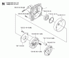 Jonsered FC2145S - String/Brush Trimmer (2006-01) Listas de piezas de repuesto y dibujos CLUTCH