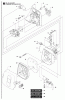 Jonsered CC2236 - String/Brush Trimmer (2010-11) Listas de piezas de repuesto y dibujos CARBURETOR AIR FILTER