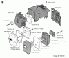 Jonsered BP40 - String/Brush Trimmer (1996-03) Ersatzteile COVER
